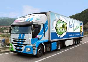lidl iveco LNG truck