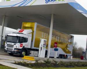 Euro 6 gas powered Scania