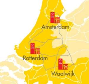 Shell lng map